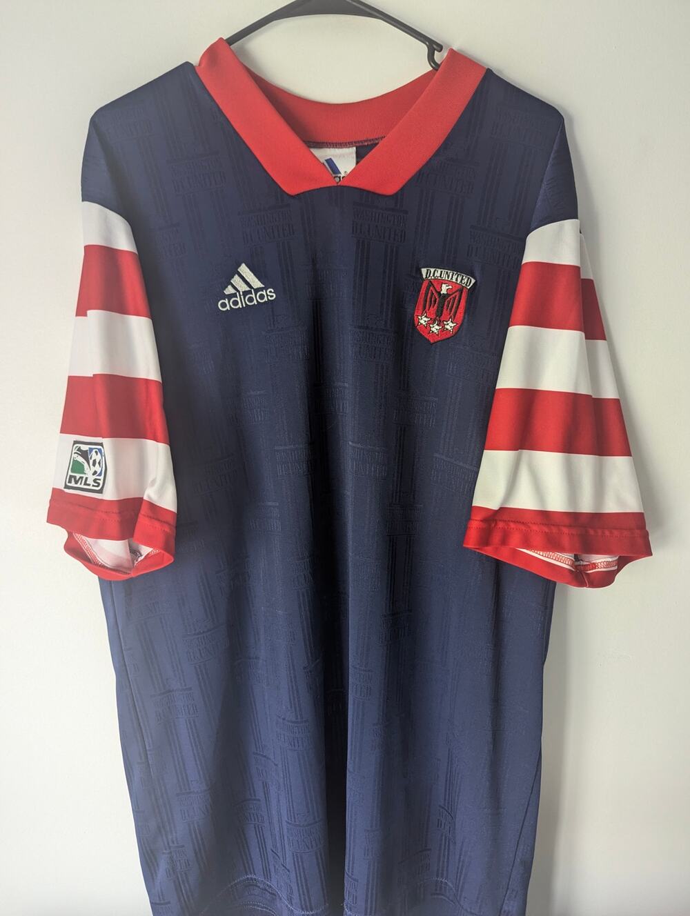 DC United 1997 Third Vintage Jersey Men’s XL Rare MLS Shirt
